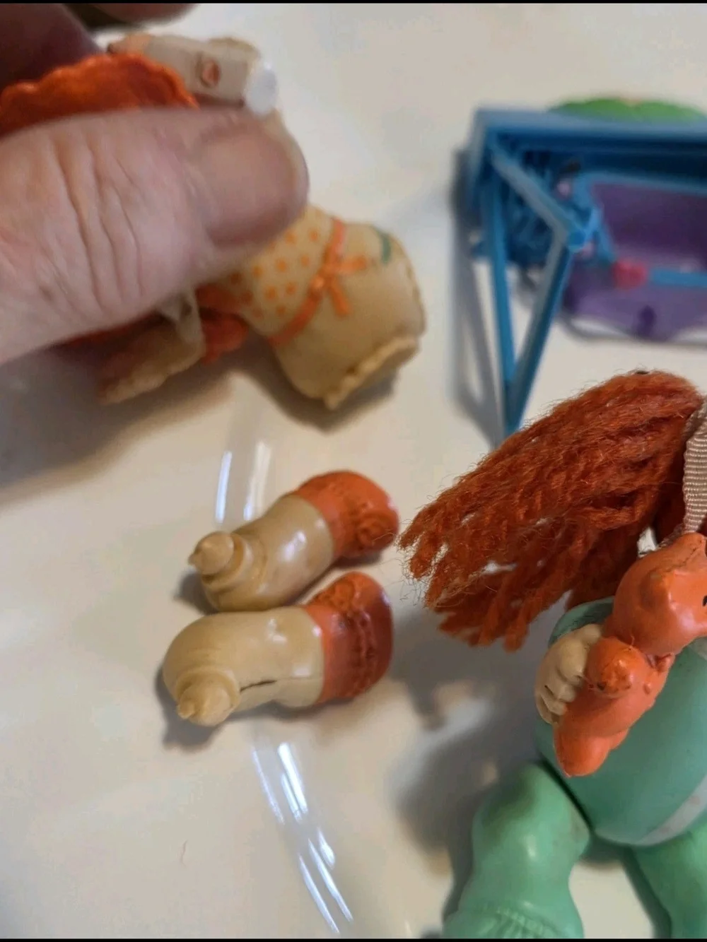 Vintage Lot Of Cabage Patch Miniature Dolls
